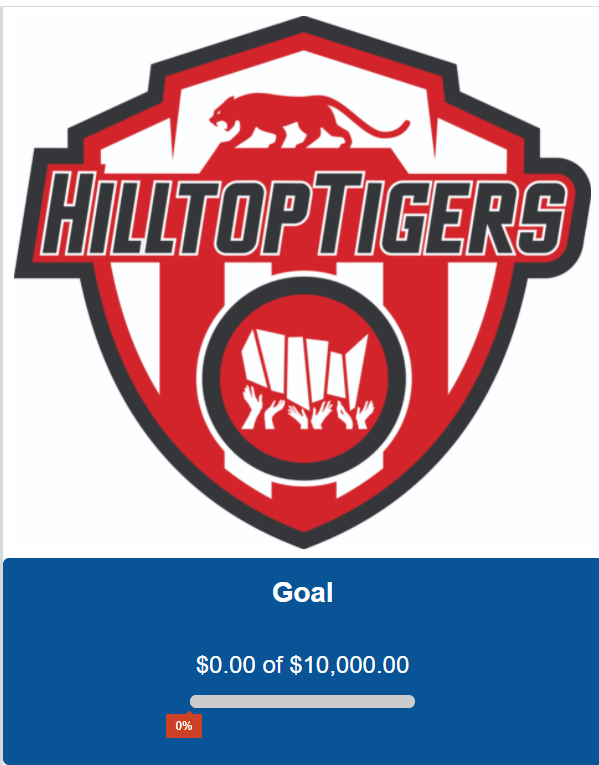 Hilltop Tigers Tournament Fundraiser 2021